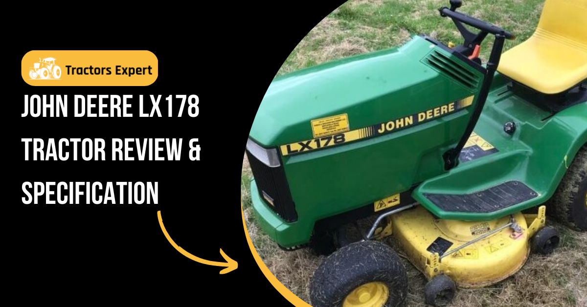 John Deere LX178 Tractor Review & Specification
